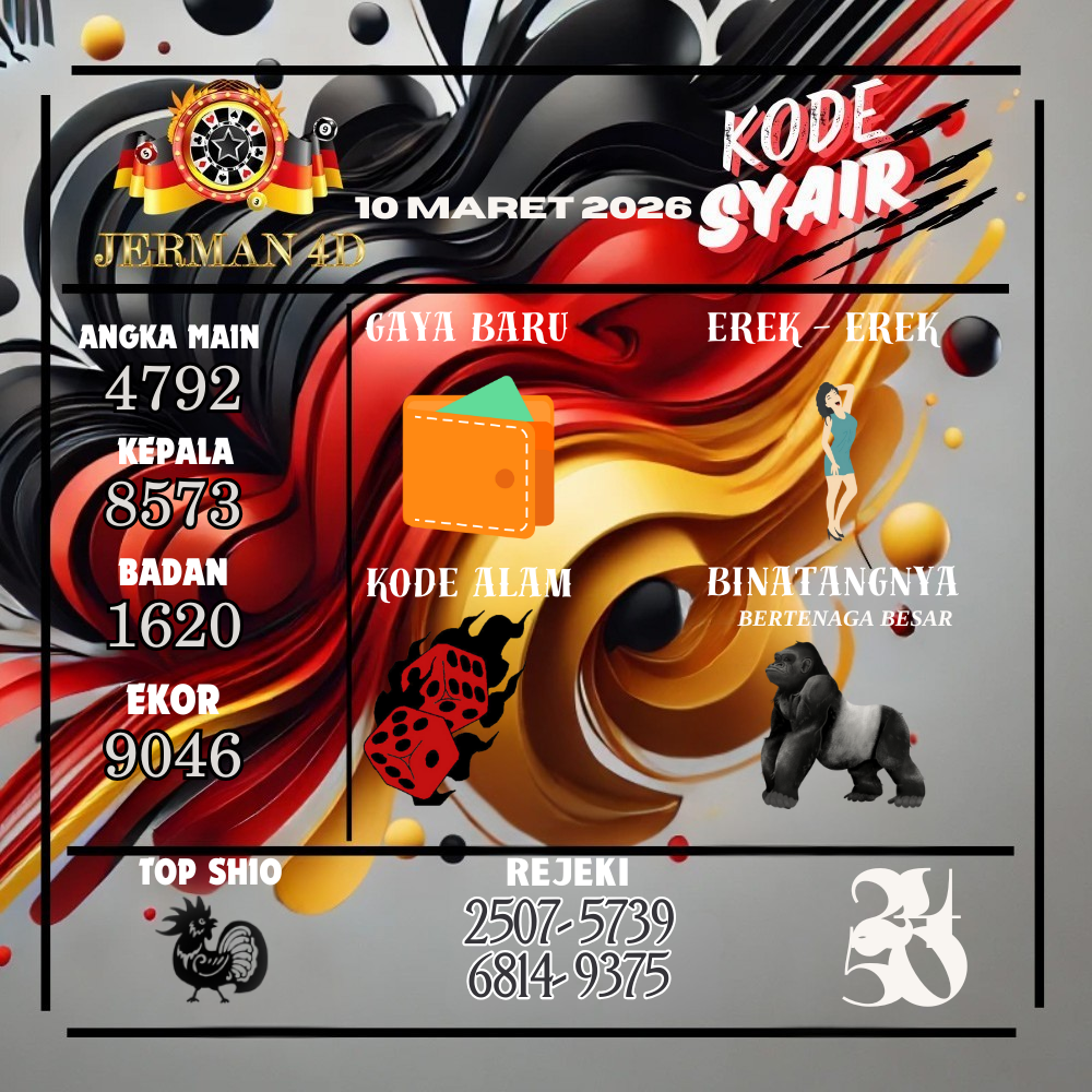 Kode Syair Jerman4d Pools Maret pools