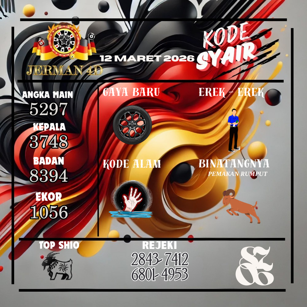 Kode Syair Jerman4d Pools Maret pools