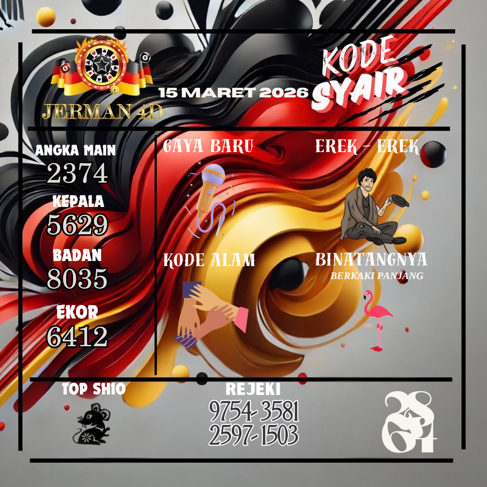 Kode Syair Jerman4d Pools Maret pools