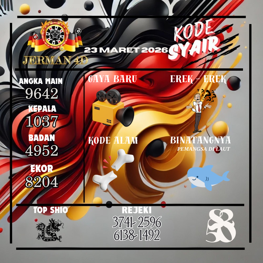 Kode Syair Jerman4d Pools Maret pools