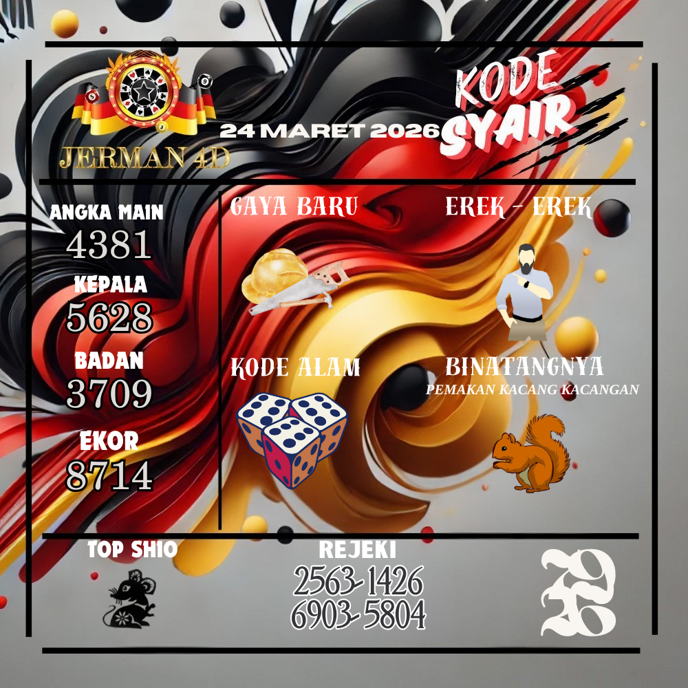 Kode Syair Jerman4d Pools Maret pools