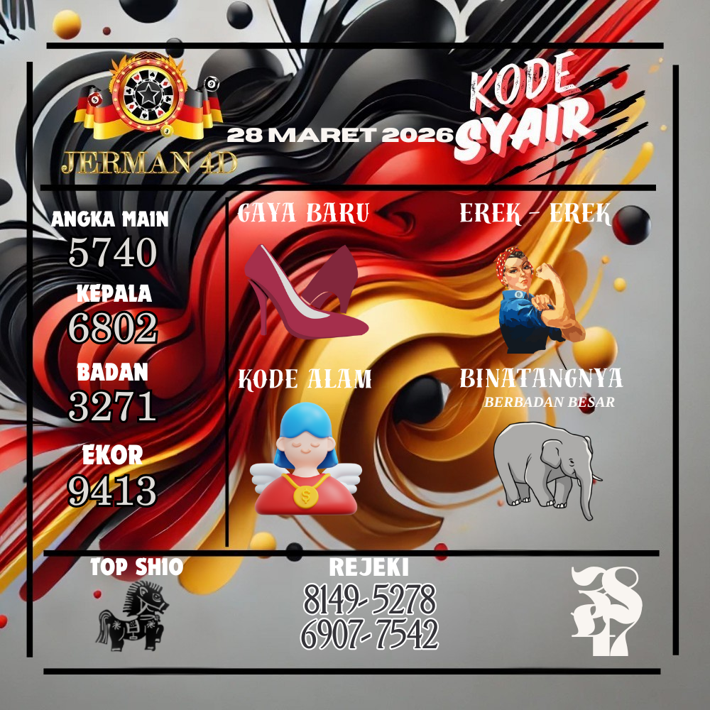 Kode Syair Jerman4d Pools Maret pools