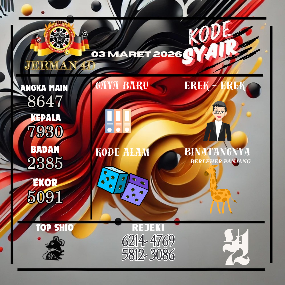 Kode Syair Jerman4d Pools Maret pools