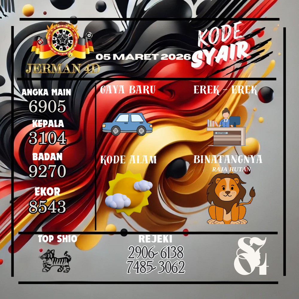 Kode Syair Jerman4d Pools Maret pools