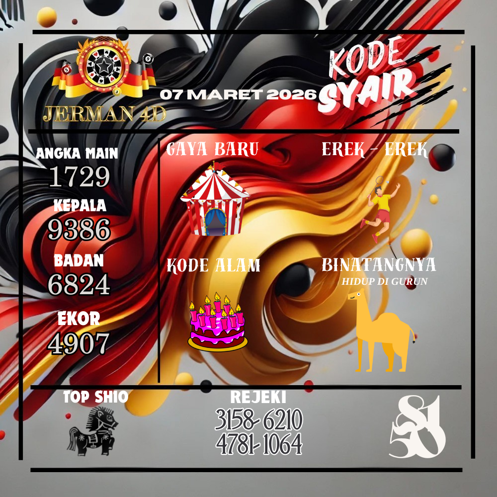 Kode Syair Jerman4d Pools Maret pools